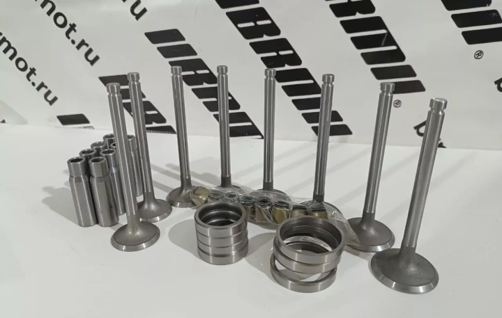 Клапаны с втулками для двигателя YN38GBZ (комплект)