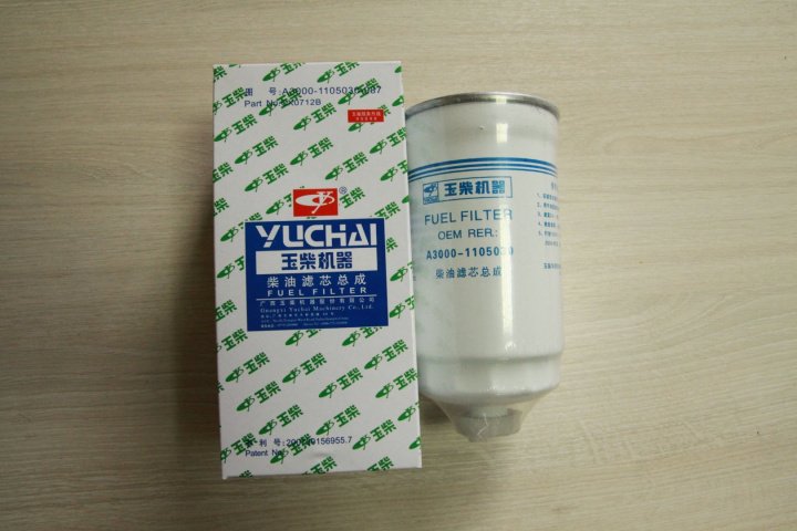 Фильтр топливный СX0712B для YUCHAI/WEICHAI 1