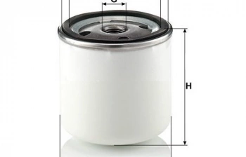 Фильтр масляный M3000-1012240B, Yuchai