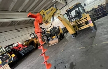 Ямобур для экскаватора погрузчика
