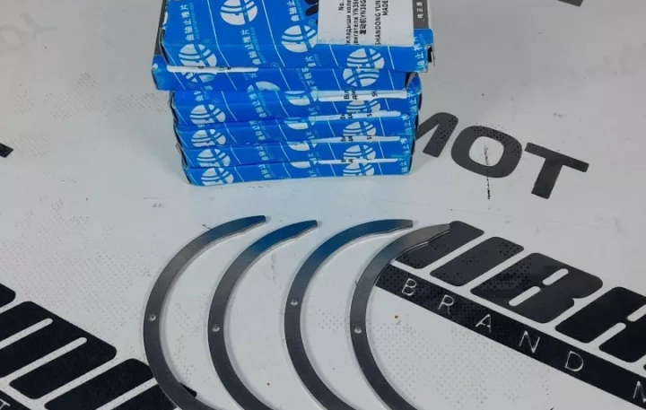Вкладыши коленвала упорные для двигателя YN38GBZ (комплект)